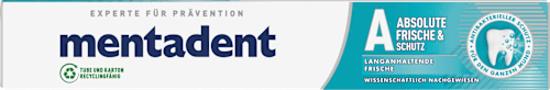 Zahnpasta Absolute Frische & Schutz mentadent