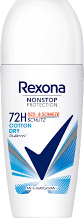 Antitranspirant Deo Roll-On Nonstop Protection Cotton Dry Rexona