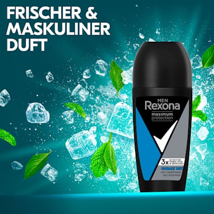 maximum protection Anti-Transpirant Roll-On Cobalt Dry Rexona men