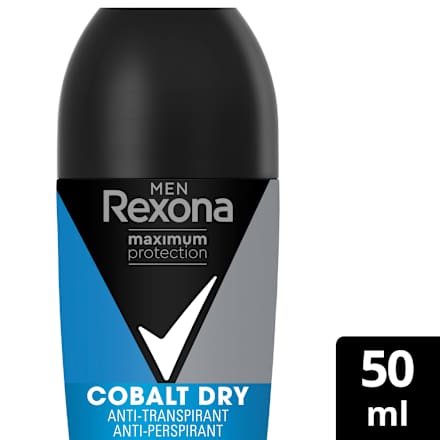 maximum protection Anti-Transpirant Roll-On Cobalt Dry Rexona men