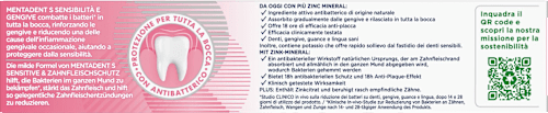 Zahnpasta Sensitive & Zahnfleischschutz mentadent