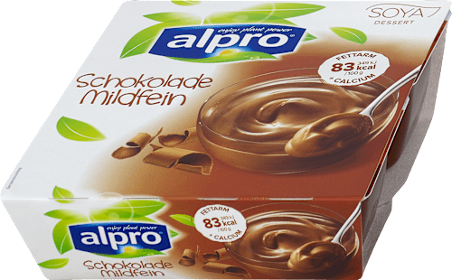 Pflanzliches Dessert Schokolade alpro