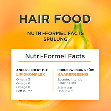 Pflegendes Banana Hair Food Spülung GARNIER FRUCTIS