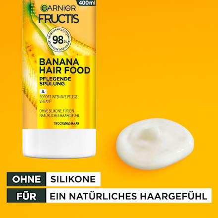 Pflegendes Banana Hair Food Spülung GARNIER FRUCTIS