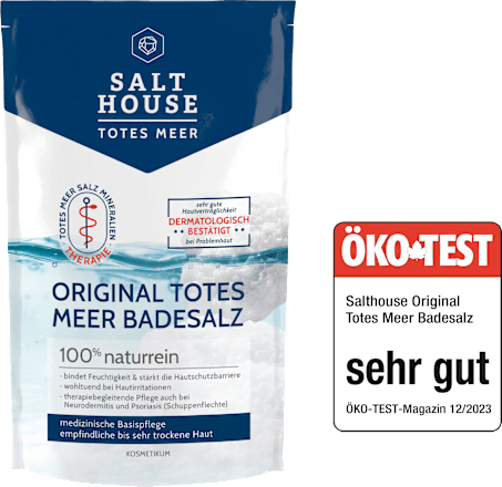 Badesalz Totes Meer Salthouse