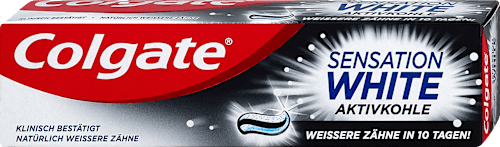 Zahnpasta Sensation White Aktivkohle Colgate