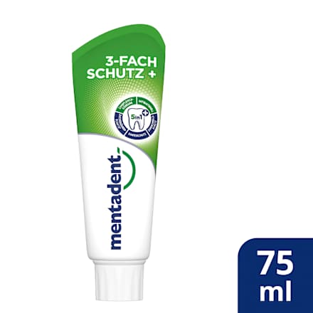 Zahnpasta 3-fach Schutz mentadent