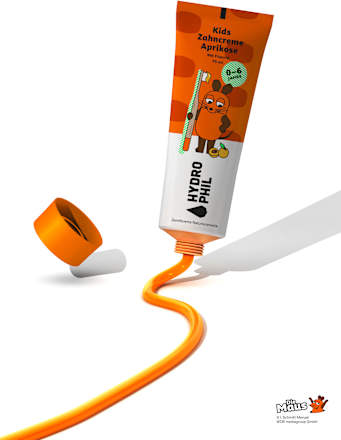 Zahncreme für Kinder Aprikose Hydrophil