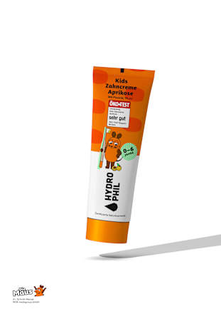 Zahncreme für Kinder Aprikose Hydrophil