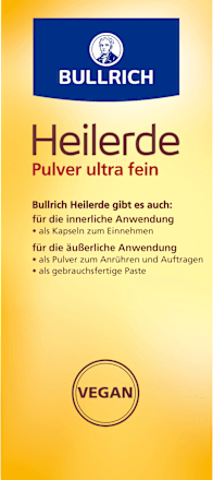 Heilerde Pulver ultra fein BULLRICH