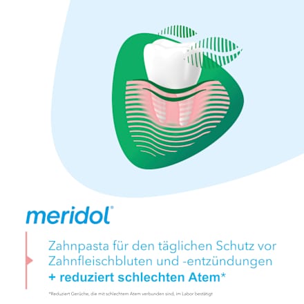 Zahnpasta Zahnfleischschutz & Frischer Atem meridol
