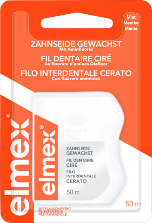 Zahnseide gewachst elmex