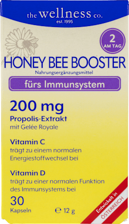 Honey Bee Booster Kapseln the wellness co.