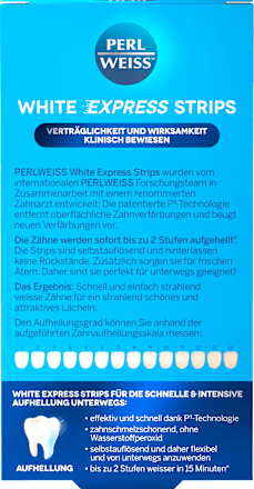 White Express Strips  Perlweiss