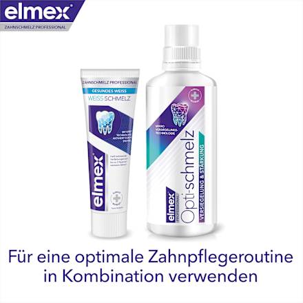 Zahnpasta Zahnschmelz Professional Weiss-Schmelz elmex