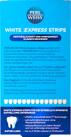 White Express Strips  Perlweiss