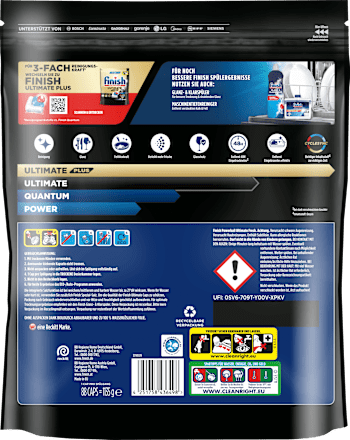 Geschirrspül-Tabs Ultimate All in 1 Sparpack Finish