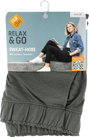 Sweathose Relax & Go olive, Gr. 44/46 nur die