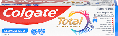 Zahnpasta Total plus gesundes Weiß Colgate