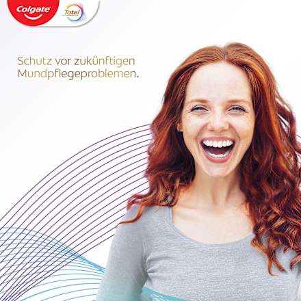 Zahnpasta Total plus gesundes Weiß Colgate