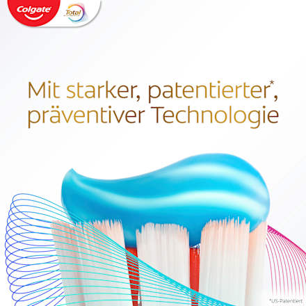 Zahnpasta Total plus gesundes Weiß Colgate