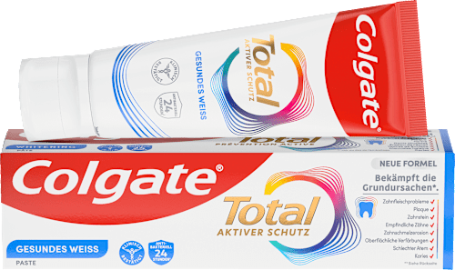Zahnpasta Total plus gesundes Weiß Colgate