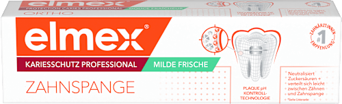 Zahnpasta Kariesschutz Professional + Zahnspange elmex