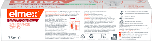 Zahnpasta Kariesschutz Professional + Zahnspange elmex