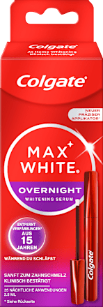 Max White Overnight Whitening Serum Colgate