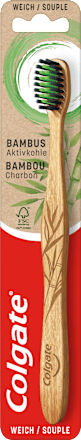 Zahnbürste Bambus Aktivkohle weich sortiert Colgate