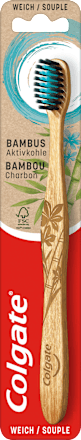 Zahnbürste Bambus Aktivkohle weich sortiert Colgate