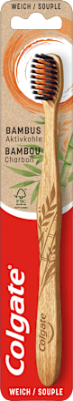 Zahnbürste Bambus Aktivkohle weich sortiert Colgate
