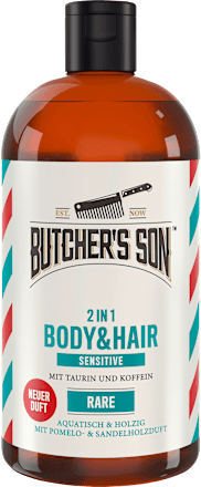 Duschgel 2in1 Body&Hair Sensitive Rare Butchers Son