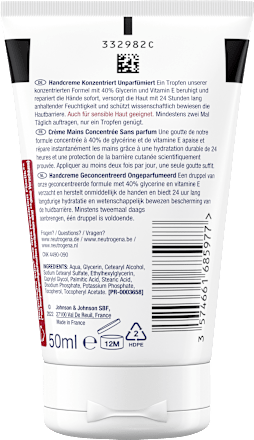 Handcreme konzentriert, parfumfrei Neutrogena