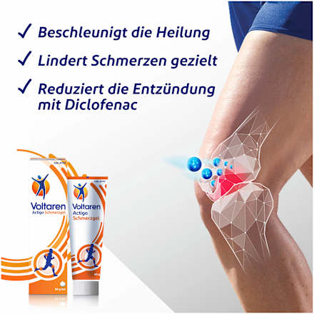 Voltaren Actigo Schmerzgel 11,6mg/g Gel Voltaren