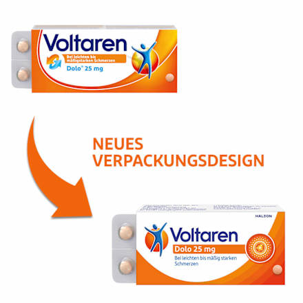 Voltaren Dolo 25 mg Tablette Voltaren