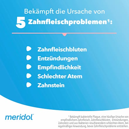 Zahnpasta Zahnfleischschutz & Schmerzempfindlichkeit meridol