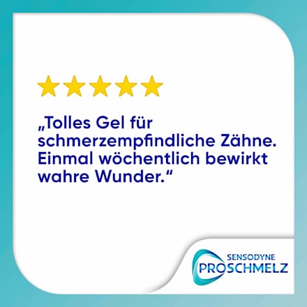 Sensodyne ProSchmelz Fluorid Gelee 1,25% SENSODYNE