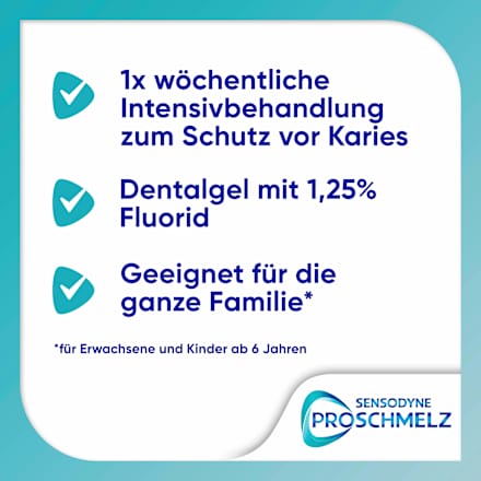 Sensodyne ProSchmelz Fluorid Gelee 1,25% SENSODYNE