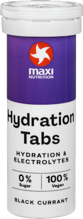 Brausetabletten Hydration Black Currant (10 x 4g) maxi NUTRITION