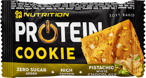 Nutrition proteinski keks s pistacijom i bijelom čokoladom GO ON
