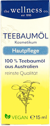 100 % Teebaumöl aus Australien the wellness co.