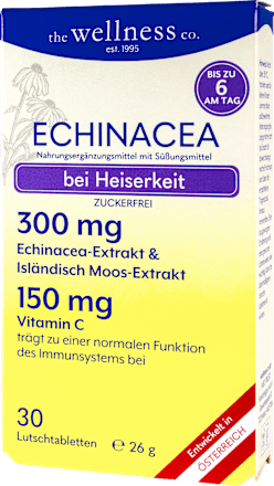 Echinacea Isländisch Moos Lutschtabletten the wellness co.