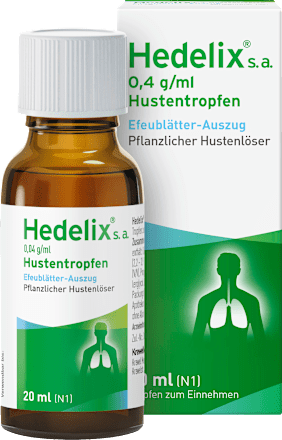 DR.THEISS Hedelix s.a. 0,4 g/ml Efeublätter-Auszug Hustentropfen Hedelix