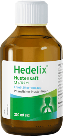 DR. THEISS Hedelix 0,8g/100ml Efeublätter-Auszug Hustensaft DR.THEISS