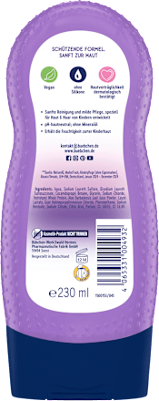 Kinder Shampoo & Duschgel 2in1 Flederpfötchen Bübchen