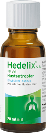 DR.THEISS Hedelix s.a. 0,4 g/ml Efeublätter-Auszug Hustentropfen Hedelix