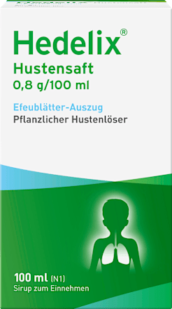 DR. THEISS Hedelix 0,8g/100ml Efeublätter-Auszug Hustensaft DR.THEISS