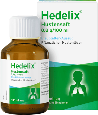 DR. THEISS Hedelix 0,8g/100ml Efeublätter-Auszug Hustensaft DR.THEISS