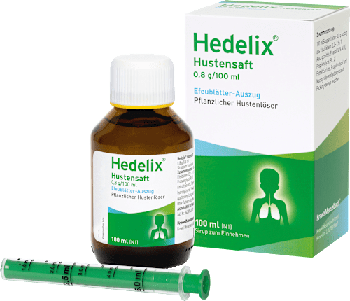 DR. THEISS Hedelix 0,8g/100ml Efeublätter-Auszug Hustensaft DR.THEISS